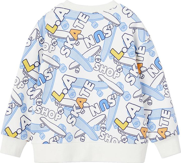 Produktbild Vertbaudet Jungen Sweatshirt mit Skater-Print und Recycling-Polyester (104)