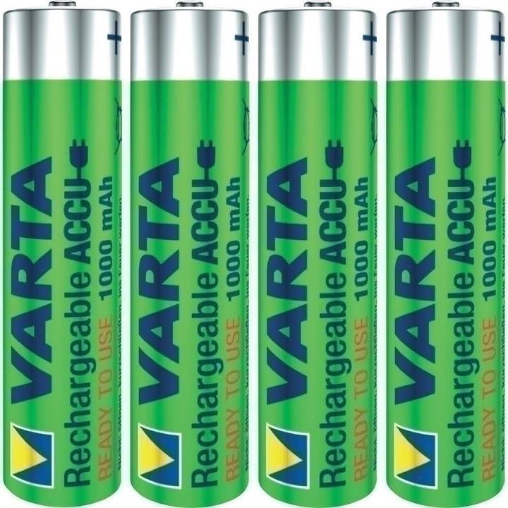 Productafbeelding Varta Accu Power opladen (4 Pcs., AAA, 1000 mAh)