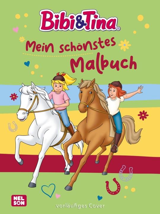 Actual product image Bibi & Tina: Mein schönstes Malbuch