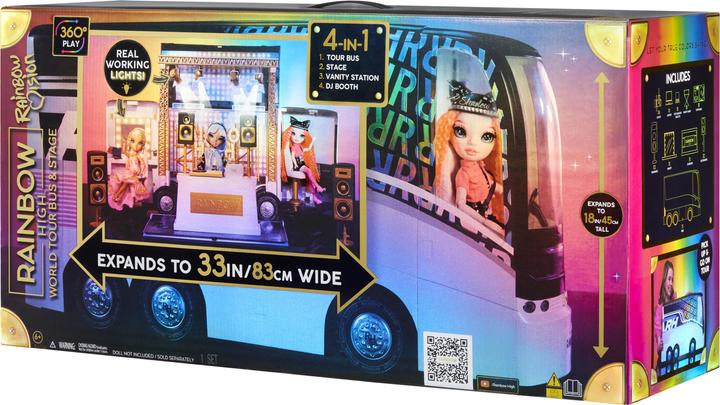 Immagine prodotto MGA Bus e palcoscenico del tour mondiale di Rainbow Vision
