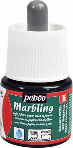 Actual product image Pebeo Marbling color (Emerald green, 45 ml)