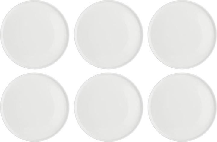 Actual product image La Porcellana Bianca Set of 6 Essenziale Gourmet dinner plates - White 21 cm (6 Piece)