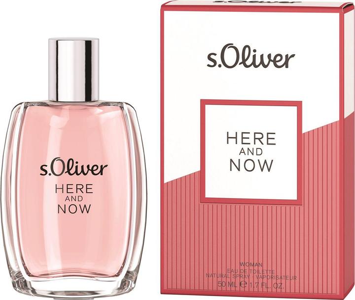 S.Oliver Here & Now Women Eau de Toilette Natural Spray (Eau de Toilette, 50 ml)