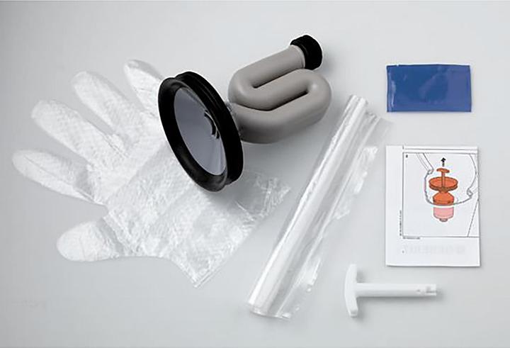 Laufen Siphon, 1 Liter, Austauschset für Urinale, H8941960000001