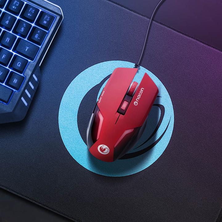 Actual product image Nacon Gaming GM-105 Optical Gaming Mouse - red (PC) (Cable)