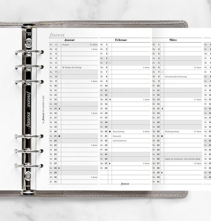 Produktbild Filofax A5 JAHRESPL.2025 DEUTSCH (A5, Deutsch)
