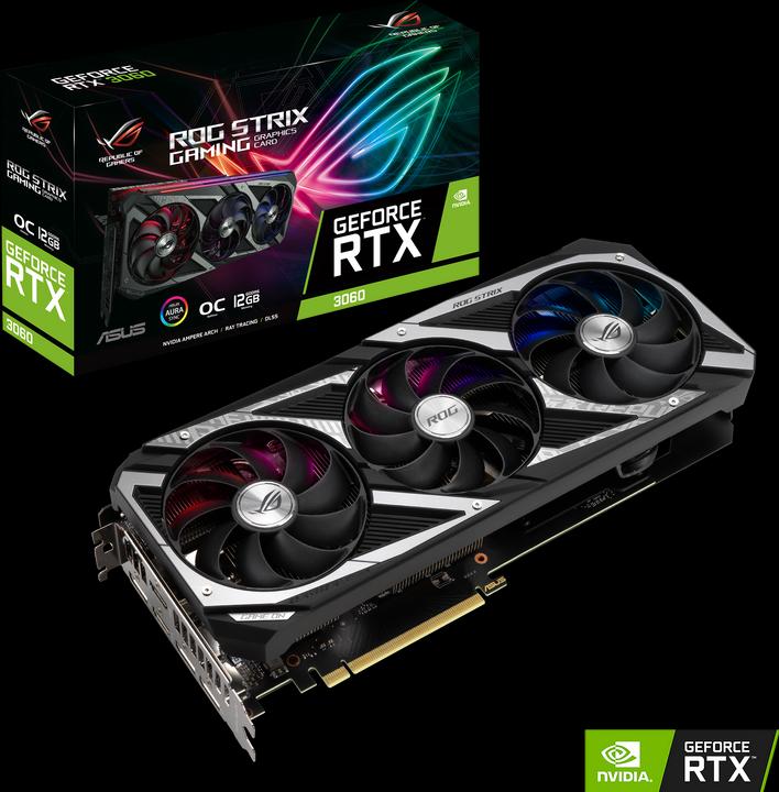 Produktbild ASUS GeForce ROG STRIX RTX 3060 OC (12 GB)