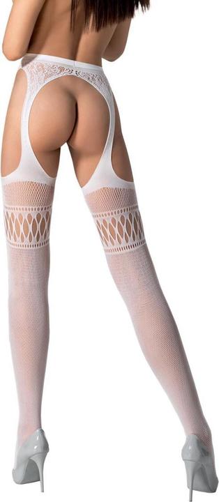 Produktbild Passion S026 Medias Con Liguero Blanco Talla Unica (One Size, Einzelpack)
