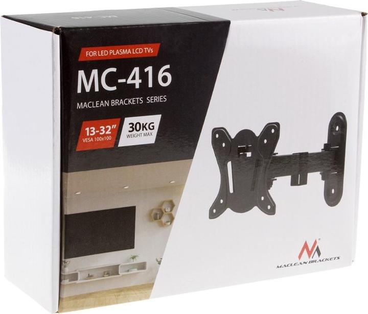 Productafbeelding Maclean MC-416 (Muur, 32", 30 kg)