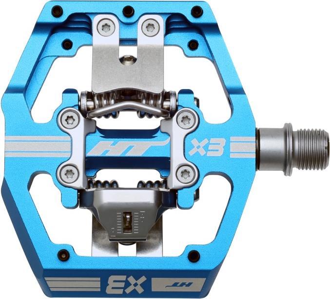 Actual product image HT X3 Downhill Pedal navy blue