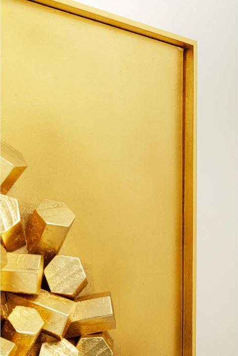 Image du produit Kare Design Objet mural Mikado Gold 120x120cm (120 x 120 cm)