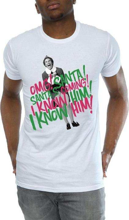 Image du produit Elf - T-shirt SANTA'S COMING - Homme (S)