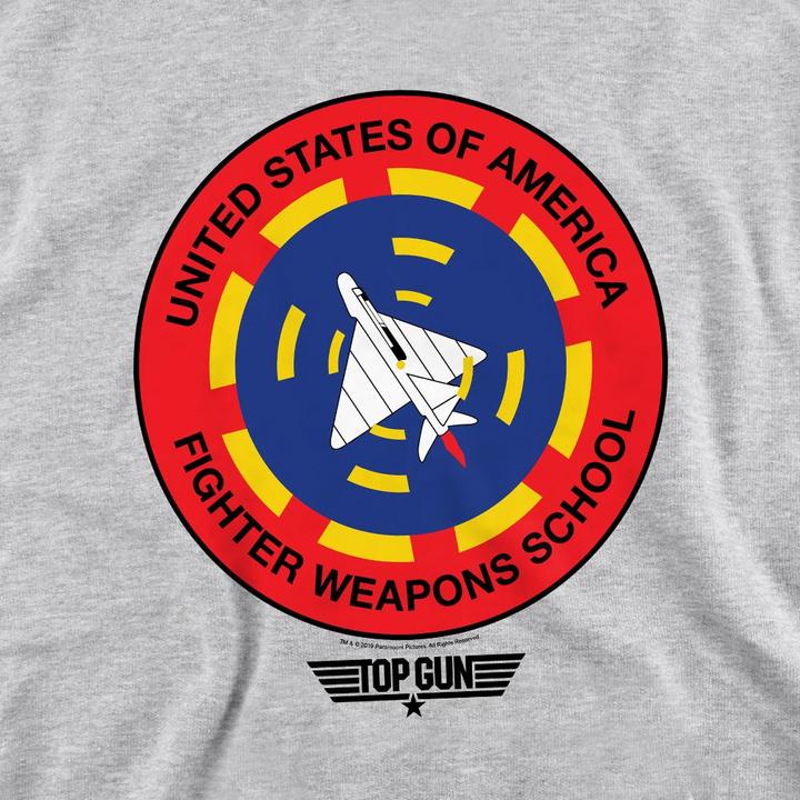 Actual product image Top Gun Unisex Adult Fighter Weapons School Sweatshirt (XXL)