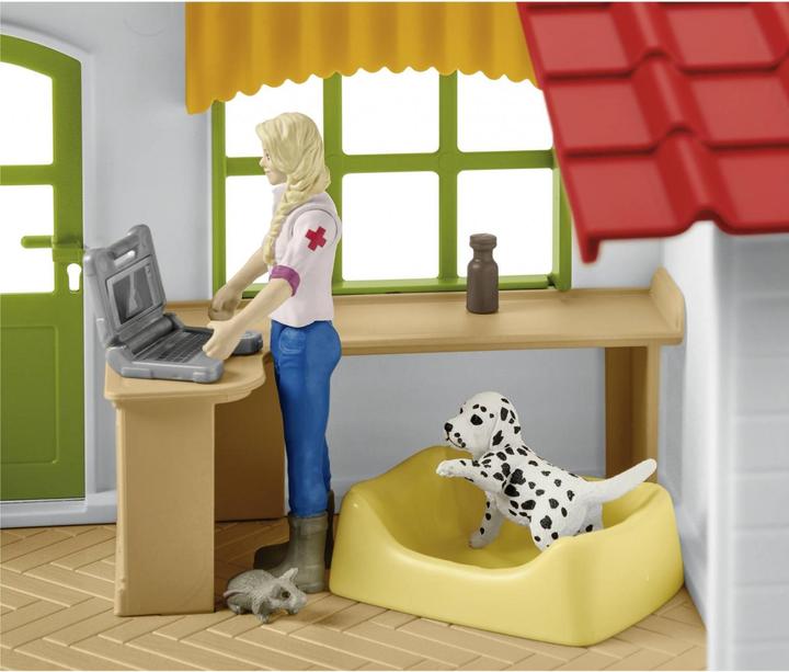 Image du produit Schleich Cabinet vétérinaire avec animaux de compagnie