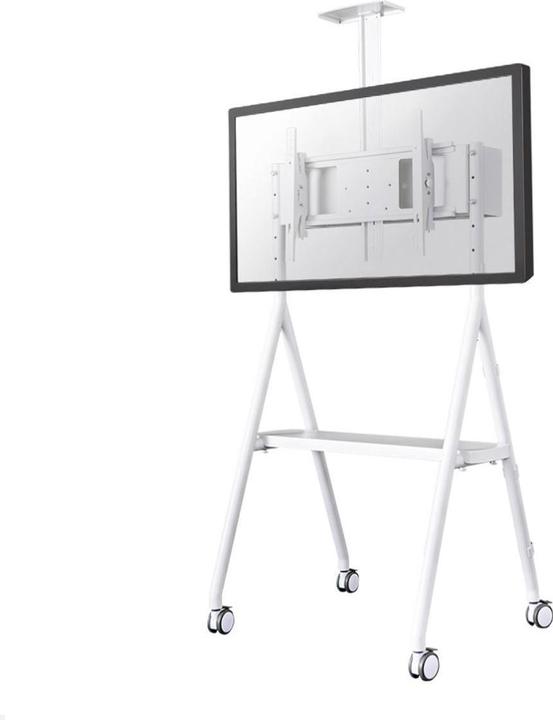 Produktbild Neomounts NS-M1500WHITE ist ein mobiler Bodenständer für Flachbild-Fernseher bis (65", 50 kg)