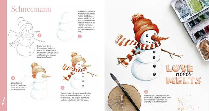 Produktbild Das wundervolle Buch der Wintermotive (Deutsch, Tanja Geier, 2023)