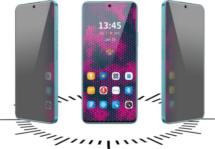 Actual product image Enkay HONOR 90 Smart - Armoured Glass Display Privacy Anti-Spy (Honor 90 Smart)