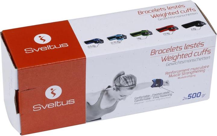 Produktbild Sveltus Gewichtsmanschetten (2 x 0.5 kg)