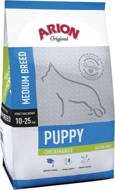 Produktbild Arion Puppy Medium Breed Chicken & Rice 3 kg Adult Huhn (Adult, 1 Stk., 3000 g)