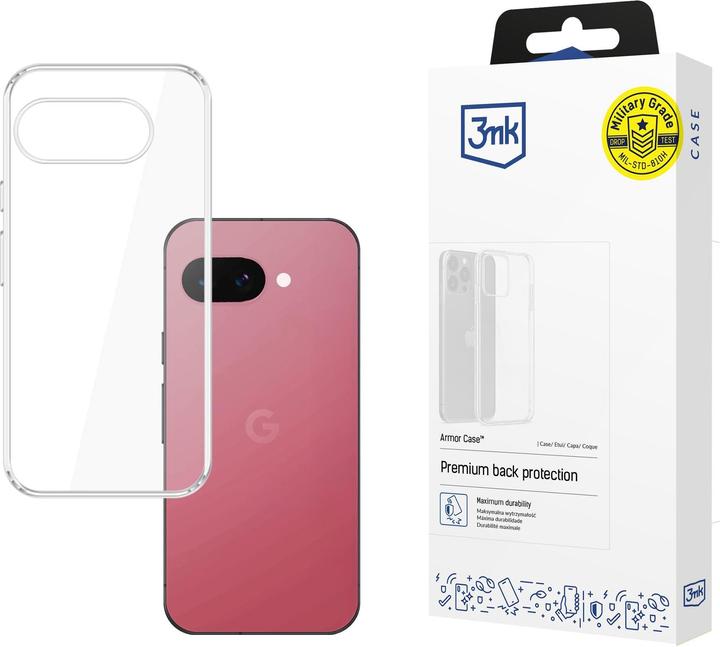 Actual product image 3MK Armor Case for Google Pixel 9A - Transparent (Google Pixel 9a)
