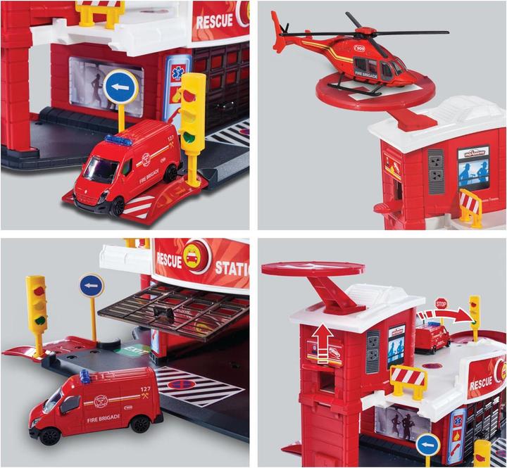 Immagine prodotto Majorette Stazione di soccorso Creatix + 1 veicolo