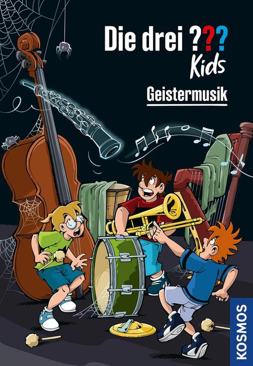 Produktbild Kosmos Die drei??? Kids, 101, Geistermusik (Deutsch, Boris Pfeiffer, Stefani Kampmann, 2024)