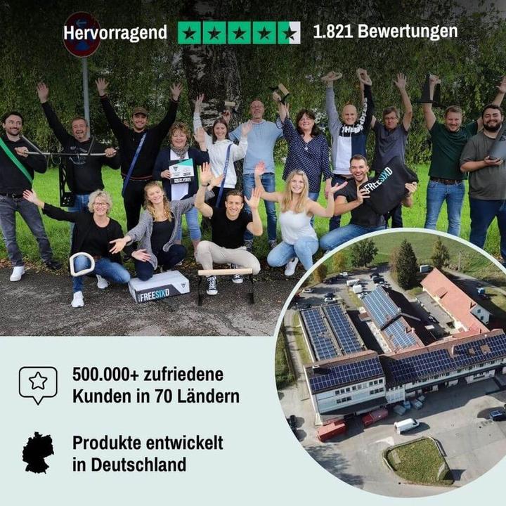 Produktbild Pullup & Dip Klimmzugstange Decke inkl. Klimmzugband und Schrauben
