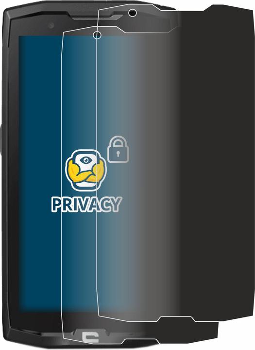 Actual product image BROTECT Anti-spy privacy film Blue light protection film (2 Piece, Crosscall Core X4)