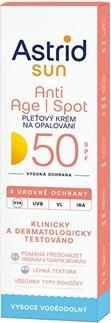 Actual product image Astrid Sunscreen Spf 50 Anti Age I Spot 50 Ml (Suntan cream, SPF 50, 50 ml)