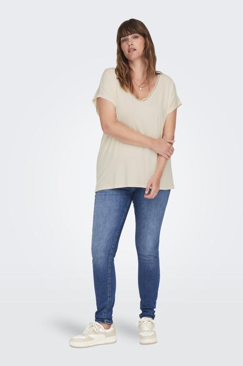 Image du produit Only Coupe normale Top col V Curve Top (XL)