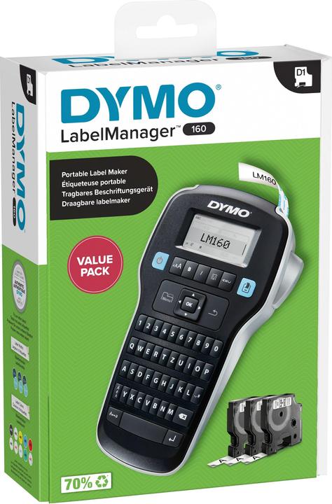 Produktbild Dymo LabelManager 160 Value Pack