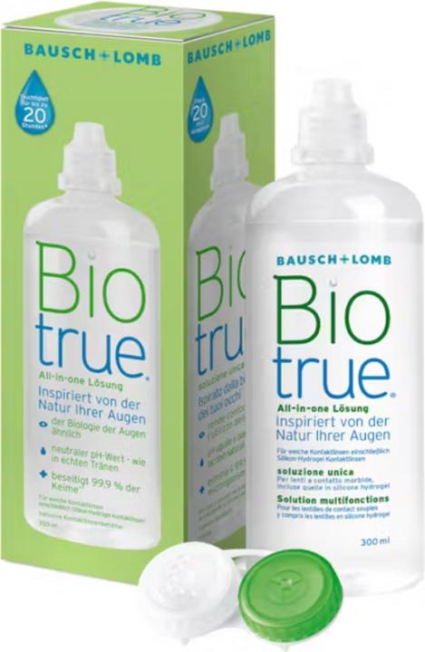 Actual product image Bausch + Lomb Biotrue, 300 ml solution (All in One solution, 300 ml)
