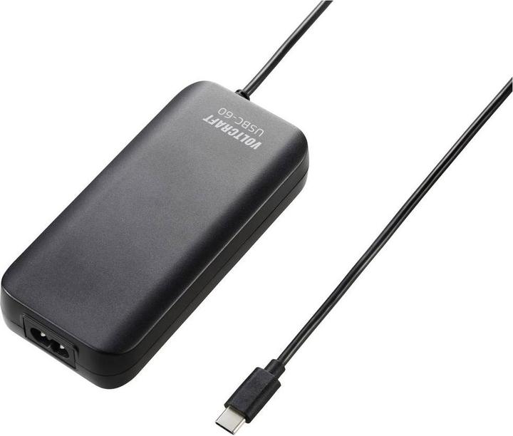 Voltcraft USBC-60 USB-Ladegerät 60 W 5 V, 9 V, 12 V, 15 V, 20 V 3 A USB Power De (60 W)