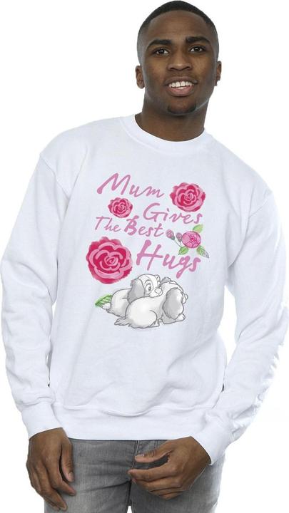 Actual product image Disney Mens Lady And The Tramp Mum Hugs Sweatshirt (S)