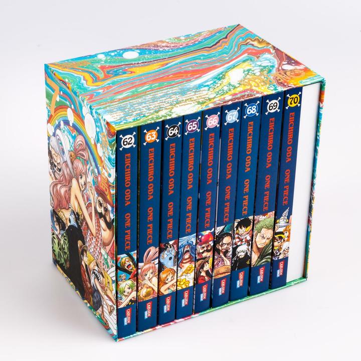 Produktbild One Piece Sammelschuber 7: Fishman Island (inklusive Band 62-70) (Deutsch, Eiichiro Oda, 2025)