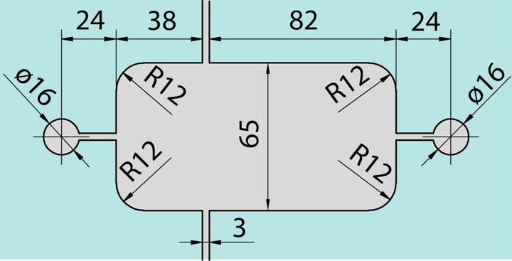 Actual product image Dormakaba Swing door hinges TENSOR