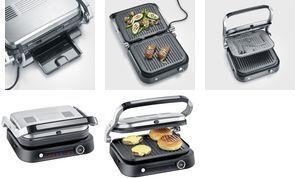 Actual product image Severin KG 2395 Contact grill black/silver