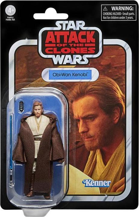 Produktbild Hasbro The Vintage Collection 9,5 cm grosse Obi-Wan Kenobi VC31 Action-Figur zu Star Wars: Angriff