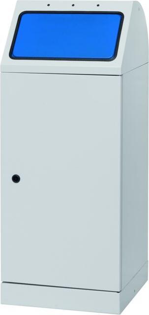Actual product image 75 litre recycling bin with self-closing flap (75 l)