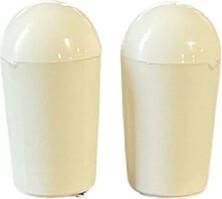 Actual product image AllParts AP SK 0040-025 LP Switch knob white (Instrument spare parts)