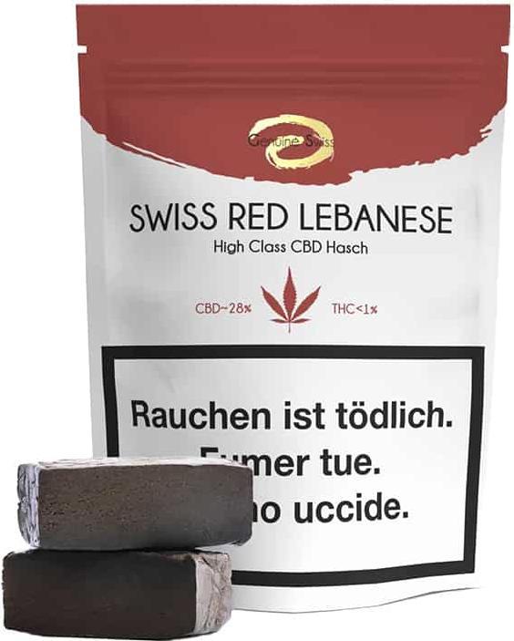 Immagine prodotto Genuine Swiss Rosso Libanese (6 g, Interno)