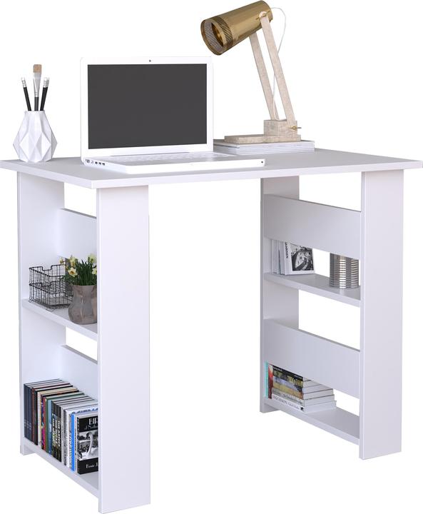 Produktbild VCM Holz Schreibtisch Computertisch Arbeitstisch Bürotisch Büro Tisch Efilo (90 x 56 x 74 cm)