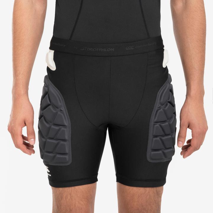 Image du produit Offload Short de protection Rugby Femme/Homme - Canterbury S500 noir (S, Short de protection, Modèle unique)