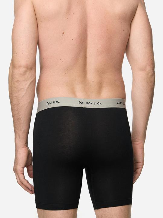 Immagine prodotto Phil & Co. Berlin Pantaloni retrò in jersey Boxer lunghi (XL, confezione da 3)
