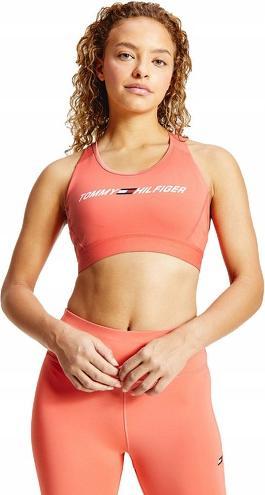 Produktbild Tommy Hilfiger Damen-Racer-BH mit mittlerer Intensität und Grafik (XS)