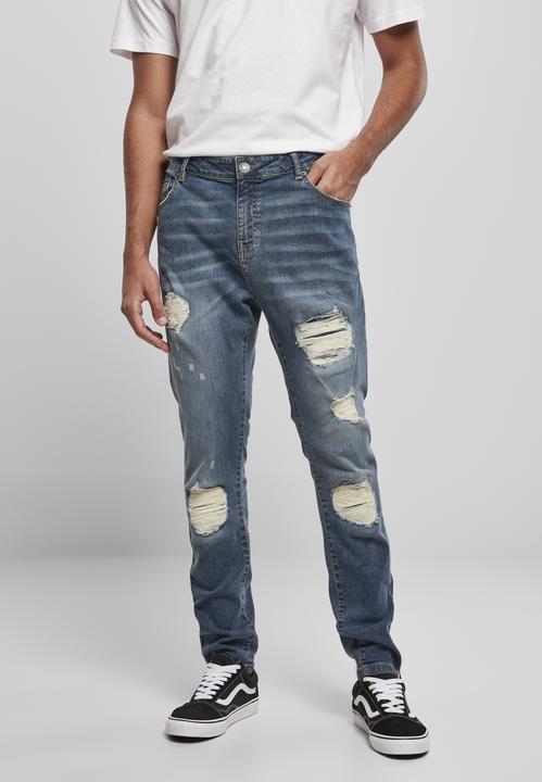 Immagine prodotto Urban Classics Jeans slim fit pesantemente distrutti - 16475 (W40/L32)
