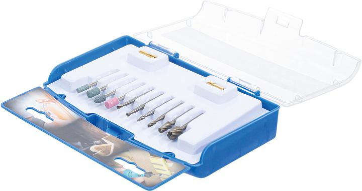 Actual product image BGS High Precision Drill Accessory Set 12 pcs. (3 mm)