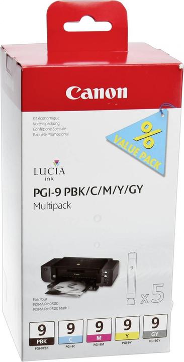 Immagine prodotto Canon Pgi-9 (M, GY, C, Y, PBK)