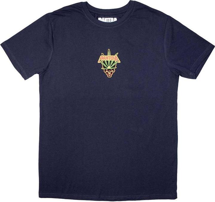 Pantera Mini Leaf Skull TShirt