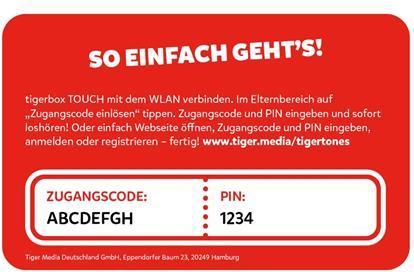 Produktbild Tigermedia tigertones - Ticket 6 Monate Swiss-Edition (Deutsch)